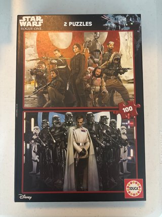 Set 4 Puzzles Star Wars Educa
