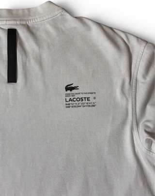 Lacoste Sport Camiseta Manga Larga Loose Fit Blanc