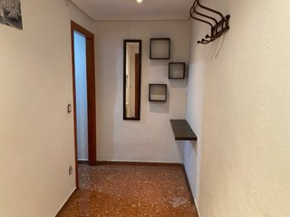 Conjunto de entrada madera y metal