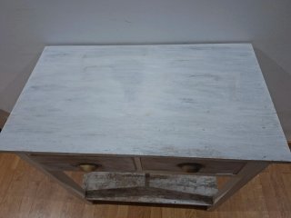Mesa consola auxiliar vintage madera