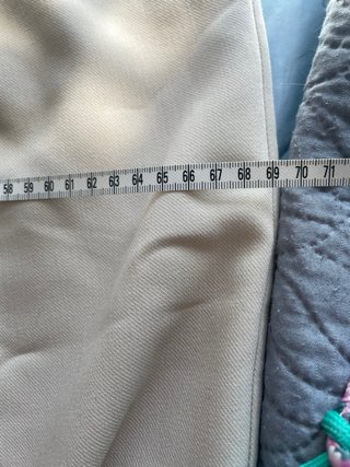 Pantalón mujer beige