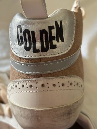Zapatillas Golden Goose Marrones y Rojas