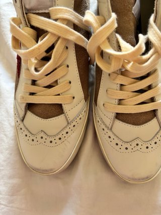 Zapatillas Golden Goose Marrones y Rojas