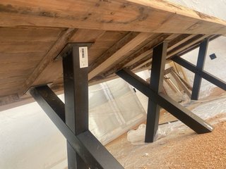 Tablón mesa madera maciza 3m x 113cm
