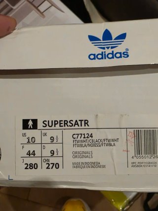 Zapatillas Adidas Superstar Blancas y Negras