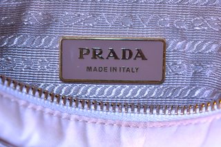 Bolso Prada Blanco y Beige