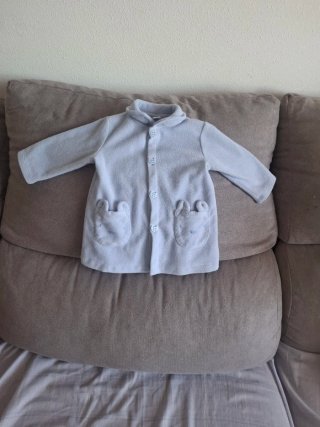 Bata polar bebé TEX 12 meses
