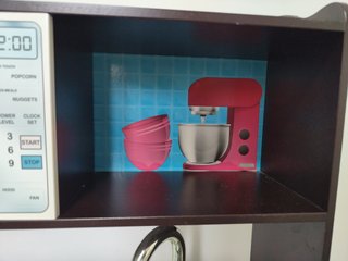 Cocinita de juguete madera con accesorios