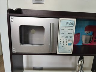 Cocinita de juguete madera con accesorios