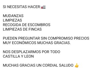 Servicios Mudanzas