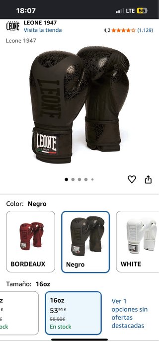 Guantes de Boxeo Leone - Elige el Tuyo