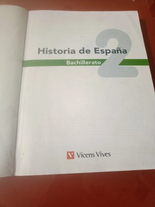 Historia de España 2 Bachillerato