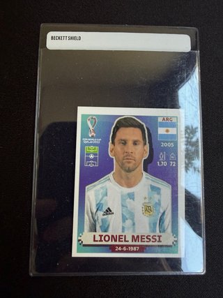 Cromo Messi Panini Qatar 2022