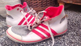 Adidas Zapatillas Mujer Rosa y Blanco