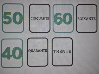 Material manipulativo de francés