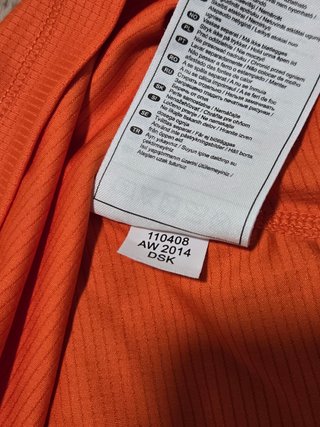 Camiseta Asics Deporte Transpirable Naranja