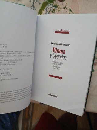 Rimas y leyendas