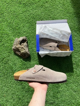 Birkenstock Beige/Gris / Talla 45 / estado: 10/10