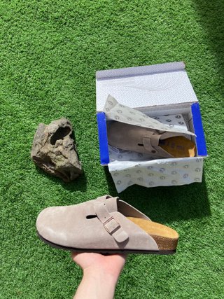 Birkenstock Beige/Gris / Talla 45 / estado: 10/10