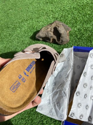 Birkenstock Beige/Gris / Talla 45 / estado: 10/10