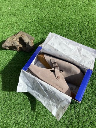 Birkenstock Beige/Gris / Talla 45 / estado: 10/10