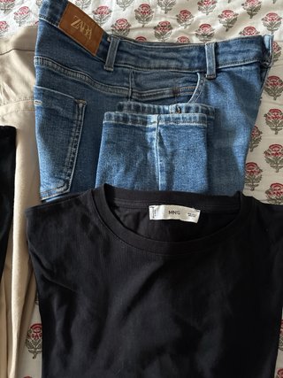 Lote Ropa Mujer Negra y Rosa