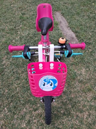 Bicicleta niña Decathlon 14 rosa