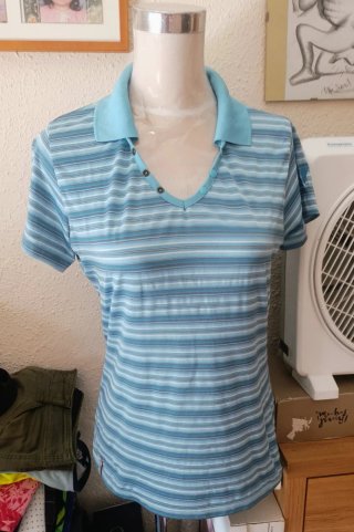 Polo Técnico Deportivo Turquesa Millet mujer M.