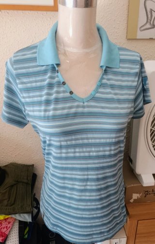 Polo Técnico Deportivo Turquesa Millet mujer M.