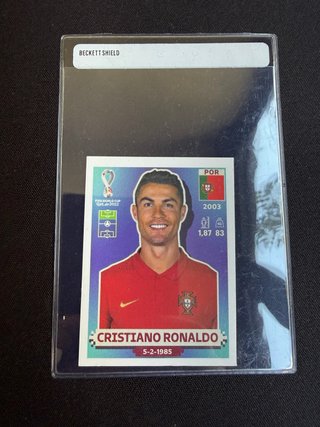 Cromo Cristiano Ronaldo Panini Qatar 2022