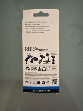 Funda Quad Lock iPhone 16 Pro y Soporte