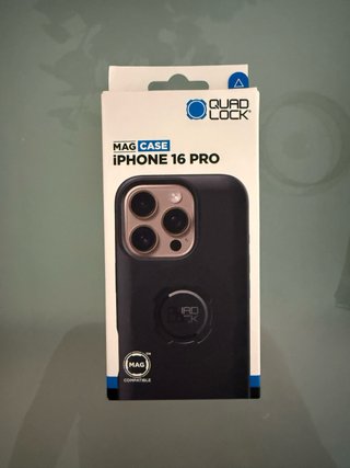 Funda Quad Lock iPhone 16 Pro y Soporte