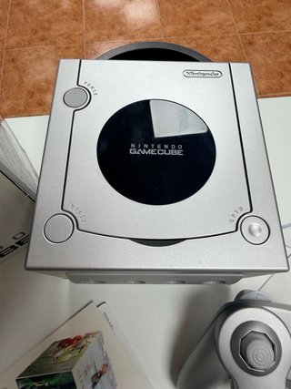 Nintendo GameCube Completa Caja PAL plata