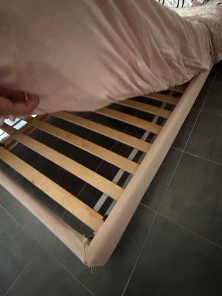 Cama Ikea tapizada
