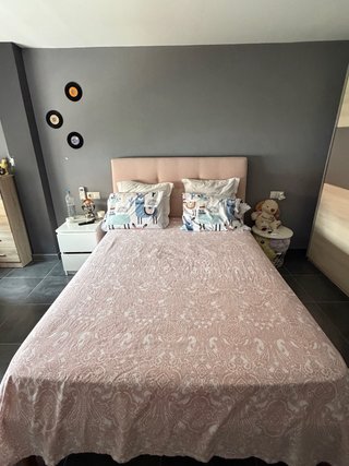 Cama Ikea tapizada