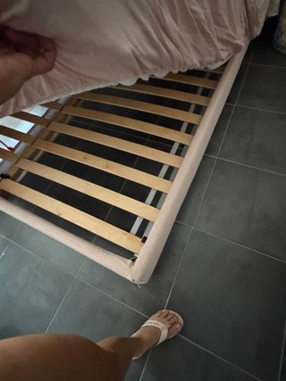 Cama Ikea tapizada
