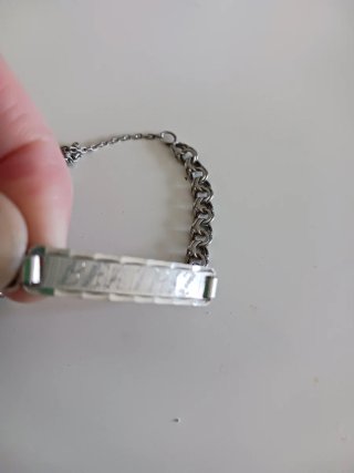 Pulsera esclava plata ley
