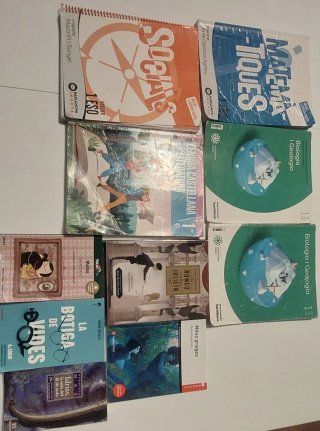 Pack de Libros 1er ESO IES Escola Industrial