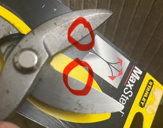 Tijeras Stanley MaxSteel 175mm