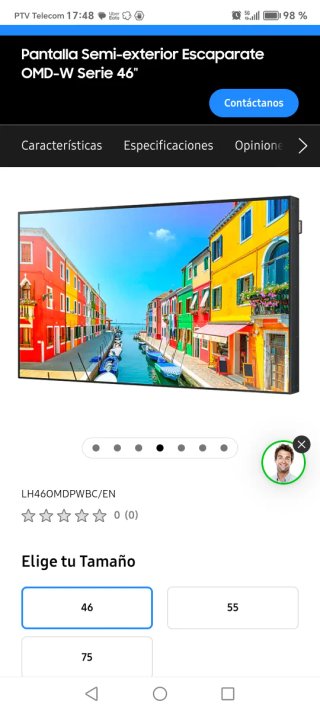 Monitor Samsung Profesional 46