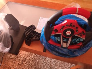 Volante Hori Mario Kart Pro Deluxe Switch