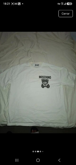 Camiseta Moschino Teddy Bear Talla M