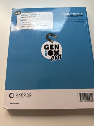 Física y Química 1 Bachillerato | Genioxpro