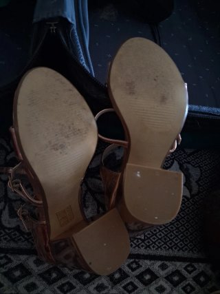 Tacones Champán