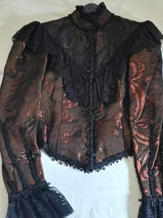 Traje Baturra Goyesco Gala Negro Marrón