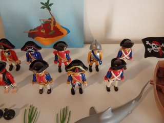 PLAYMOBIL LOTE SOLDADOS