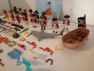 PLAYMOBIL LOTE SOLDADOS