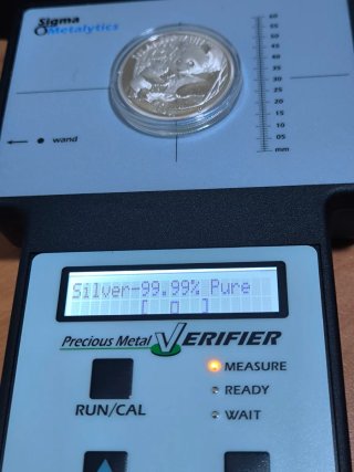 Moneda 1 Onza Plata Panda 2005