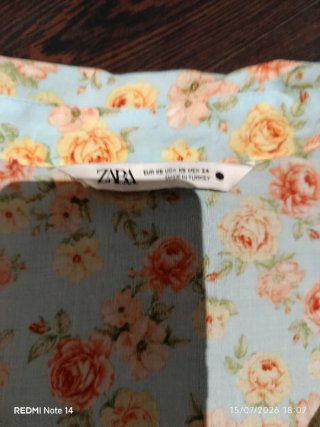 Conjunto Verano Zara Estampado Floral