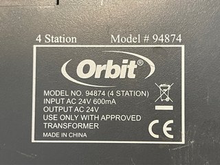 Programador de  Riego Orbit 4 estaciones